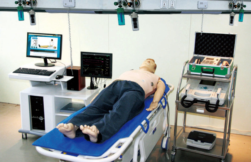 O manequim adulto do CPR do OEM/avançou a simulação de corpo inteiro da emergência do PVC