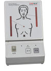 Modelo masculino de corpo inteiro adulto avançado com ECG, som dos cuidados da auscultação, CPR, BP