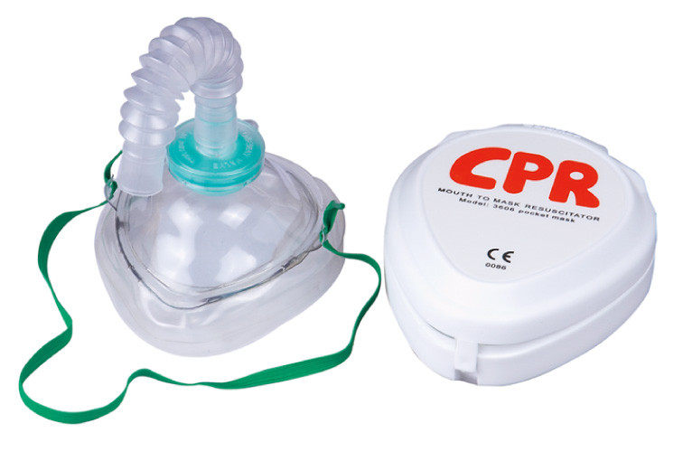 Treinamento do salvamento da emergência do CPR do equipamento dos primeiros socorros de máscara de respiração do silicone do gel de silicone