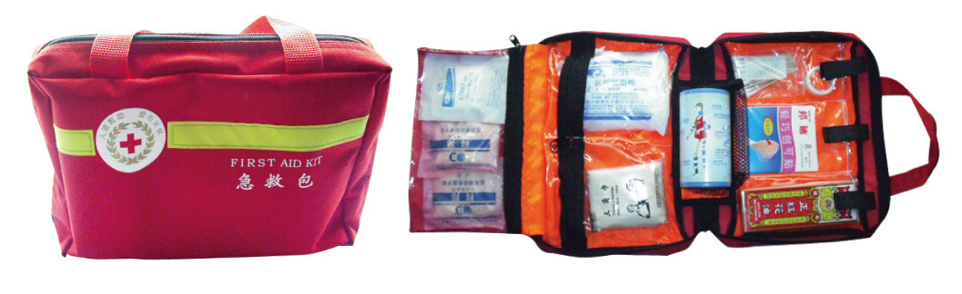 Cruz vermelha Oxford e kit de primeiros socorros impermeáveis, equipamento médico da emergência