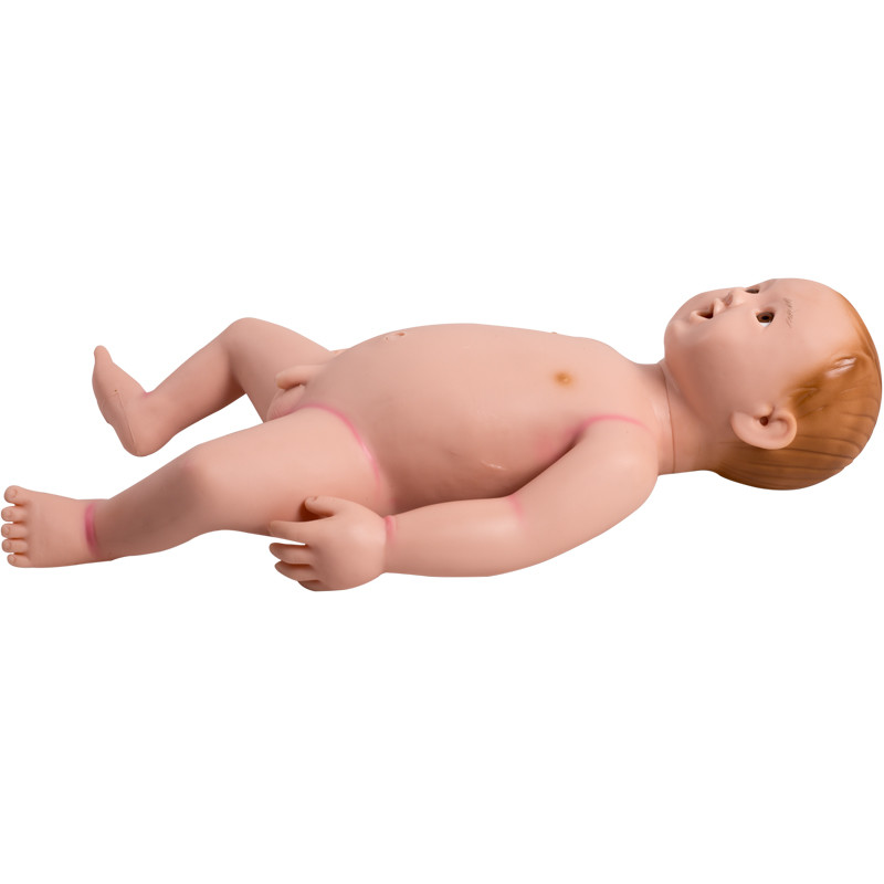 Cor da pele pediatra de nutrição infantil do manequim da simulação